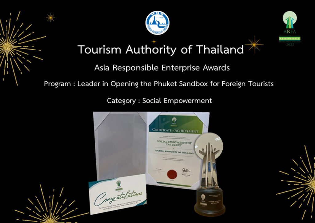 TAT wins Social Empowerment category at Asia Responsible Enterprise Awards 2022