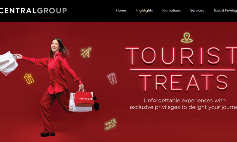 Central Group launches new ‘Tourist Treats’ website