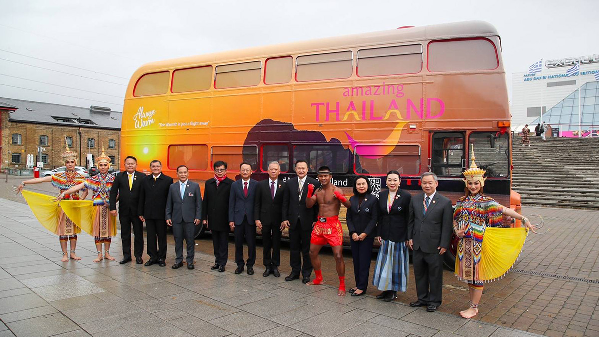 TAT tells the world that Thailand is ‘Always Warm’ through London Bus Wrapping