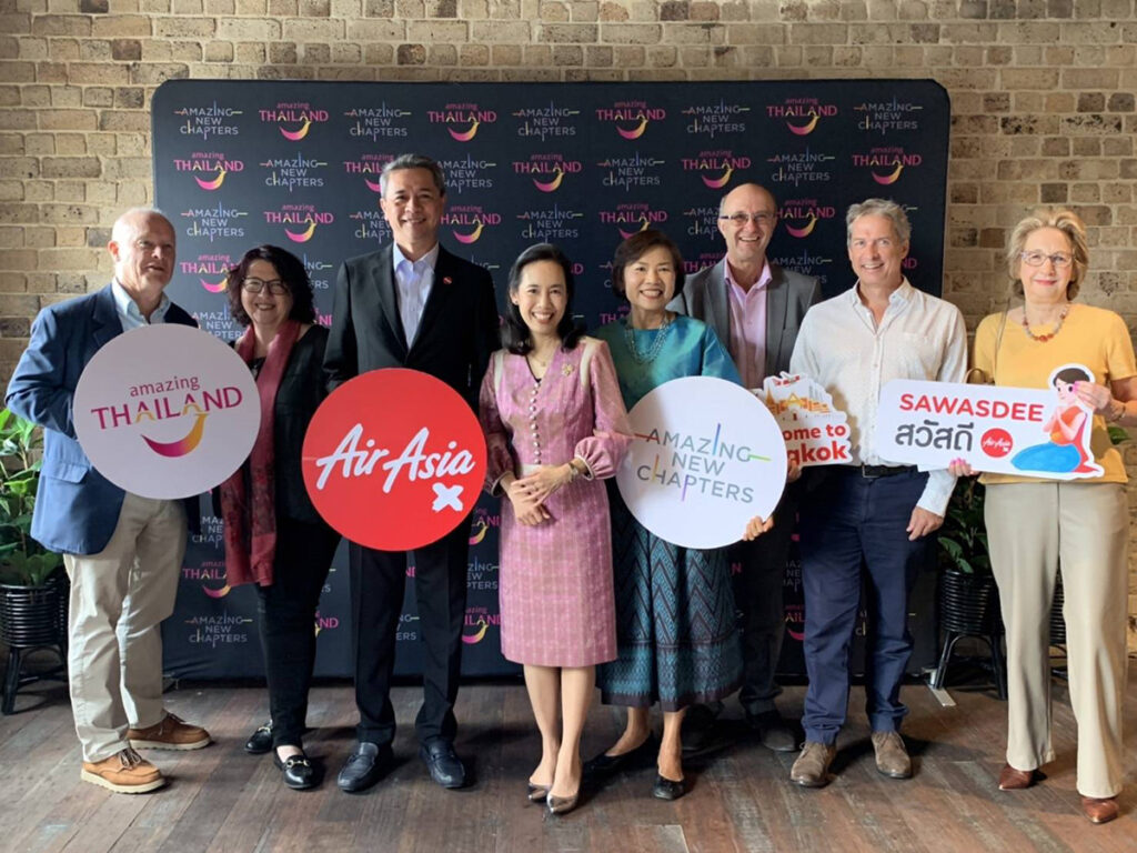 TAT welcomes Thai AirAsia X flights linking Bangkok with Sydney and Melbourne
