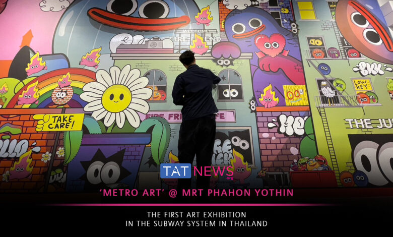 Exciting new ‘Metro Art’ attraction opens on Bangkok’s MRT subway