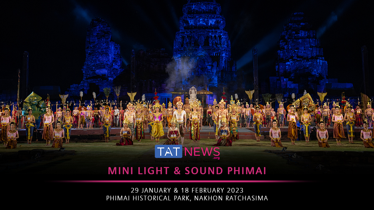 Enchanting light-and-sound show to celebrate magnificent Phimai Historical Park