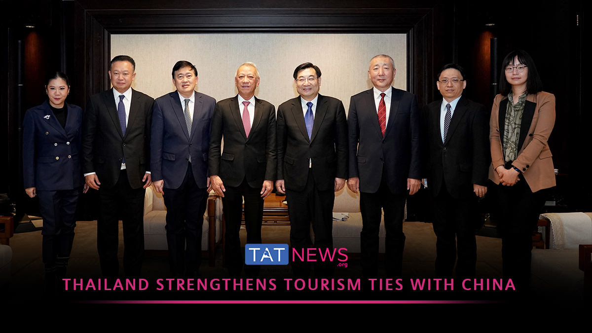 Thailand strengthens tourism ties with China