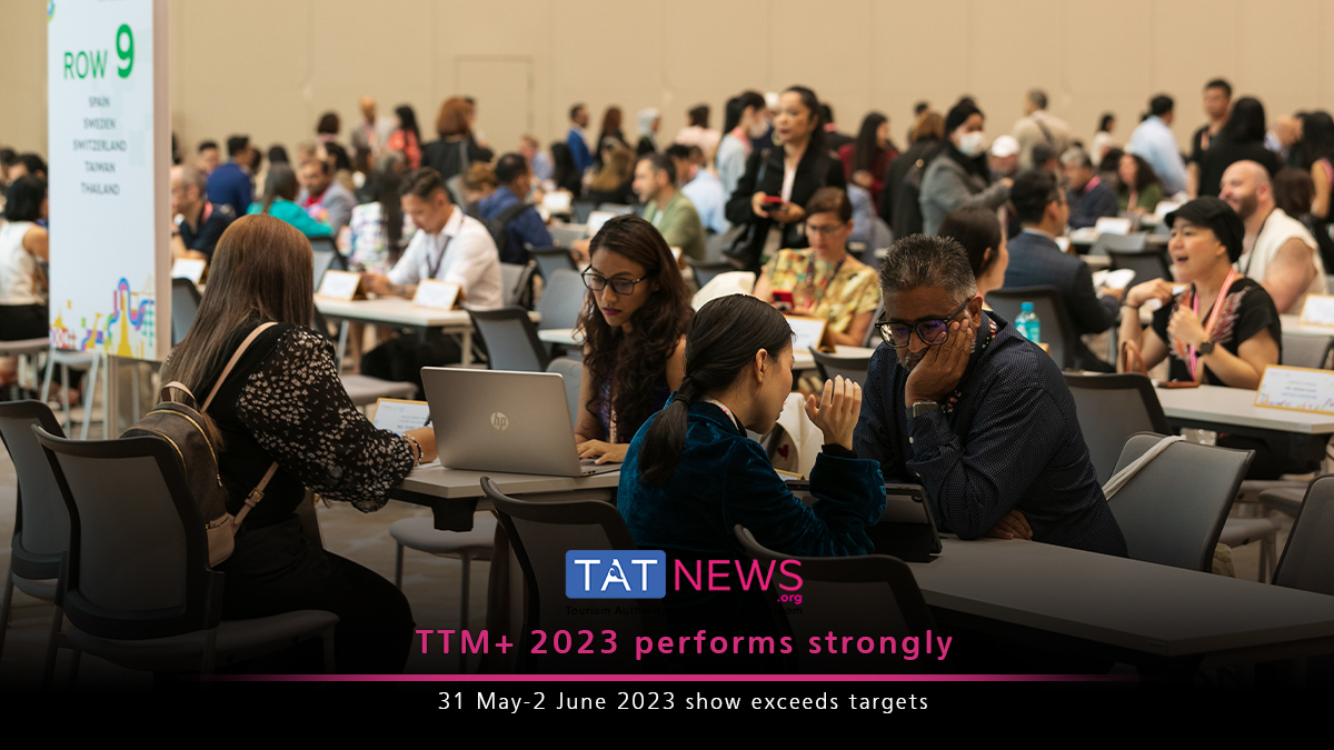 TTM+ 2023 estimated to generate 3.4 Billion Baht in tourism revenue