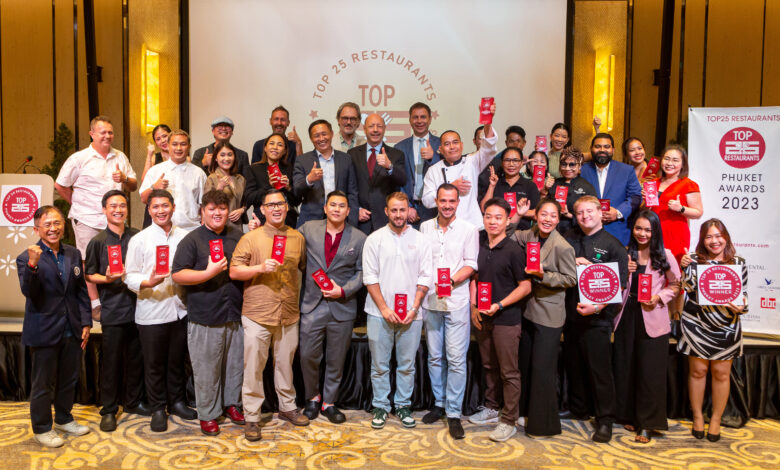 ‘TOP25 Restaurants Awards Phuket 2023’ announced