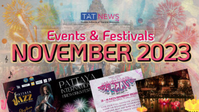 Thailand events calendar for November 2023