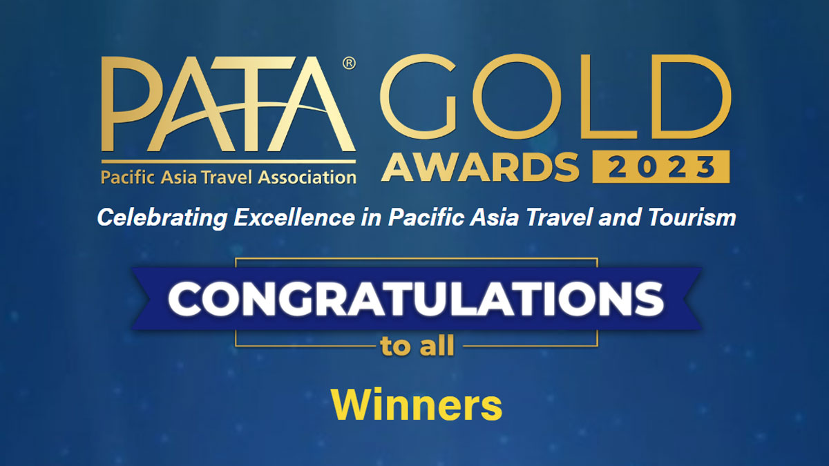 Thailand wins three PATA Gold Awards 2023