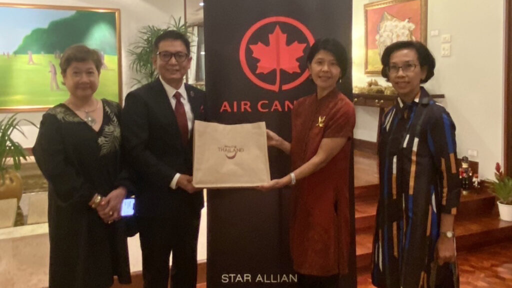 TAT welcomes Air Canada’s resumption of Bangkok-Vancouver flight