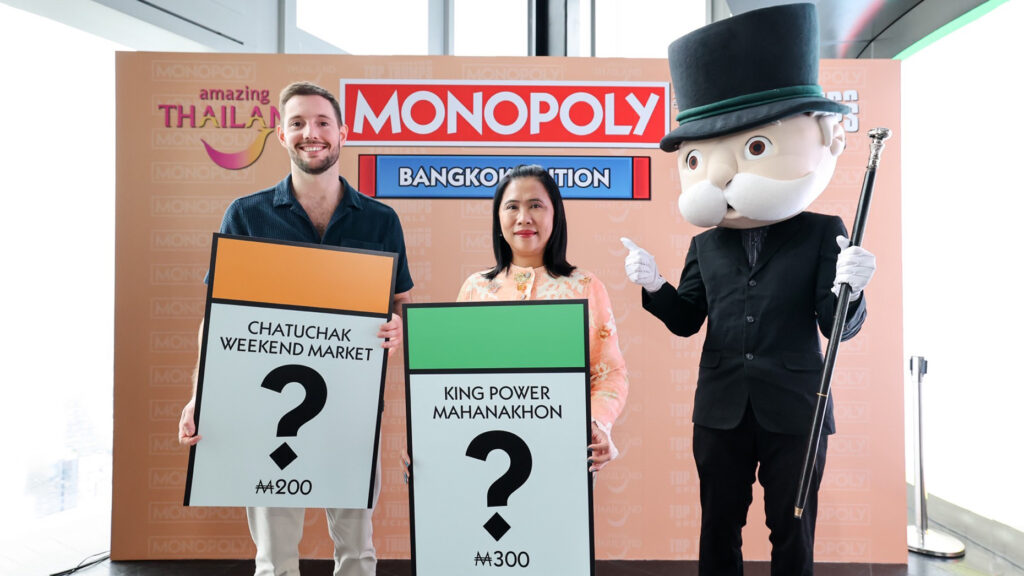 TAT unveils new ‘Monopoly: Bangkok Edition’ in Thailand series