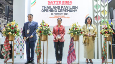 Thailand's Sustainable Tourism Direction prominently present at SATTE 2024