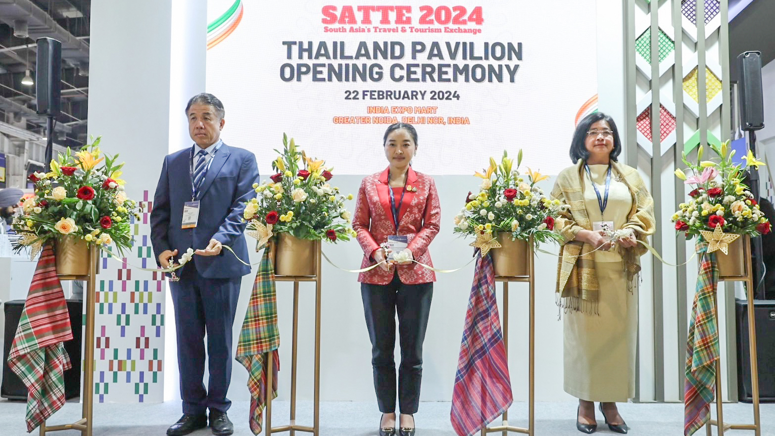Thailand's Sustainable Tourism Direction prominently present at SATTE 2024