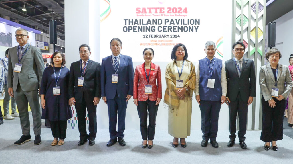 Thailand's Sustainable Tourism Direction prominently present at SATTE 2024