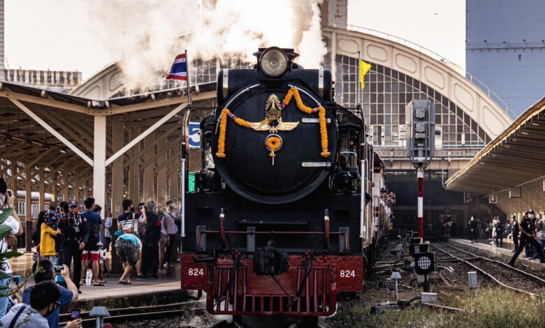 Bookings open for Bangkok-Ayutthaya steam train ride to mark birth of Thai railway