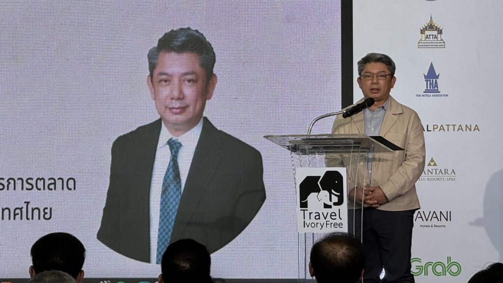 TAT reconfirms support for WWF Thailand to urge tourists to “Travel Ivory Free”