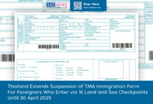 Thailand Suspends Filing of TM6 Immigration Form for Land and Sea Arrivals