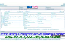 Thailand Suspends Filing of TM6 Immigration Form for Land and Sea Arrivals