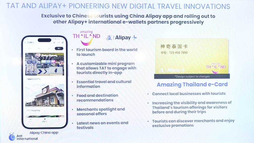 TAT and Alipay+ strengthen partnership with the launch of new digital travel innovations