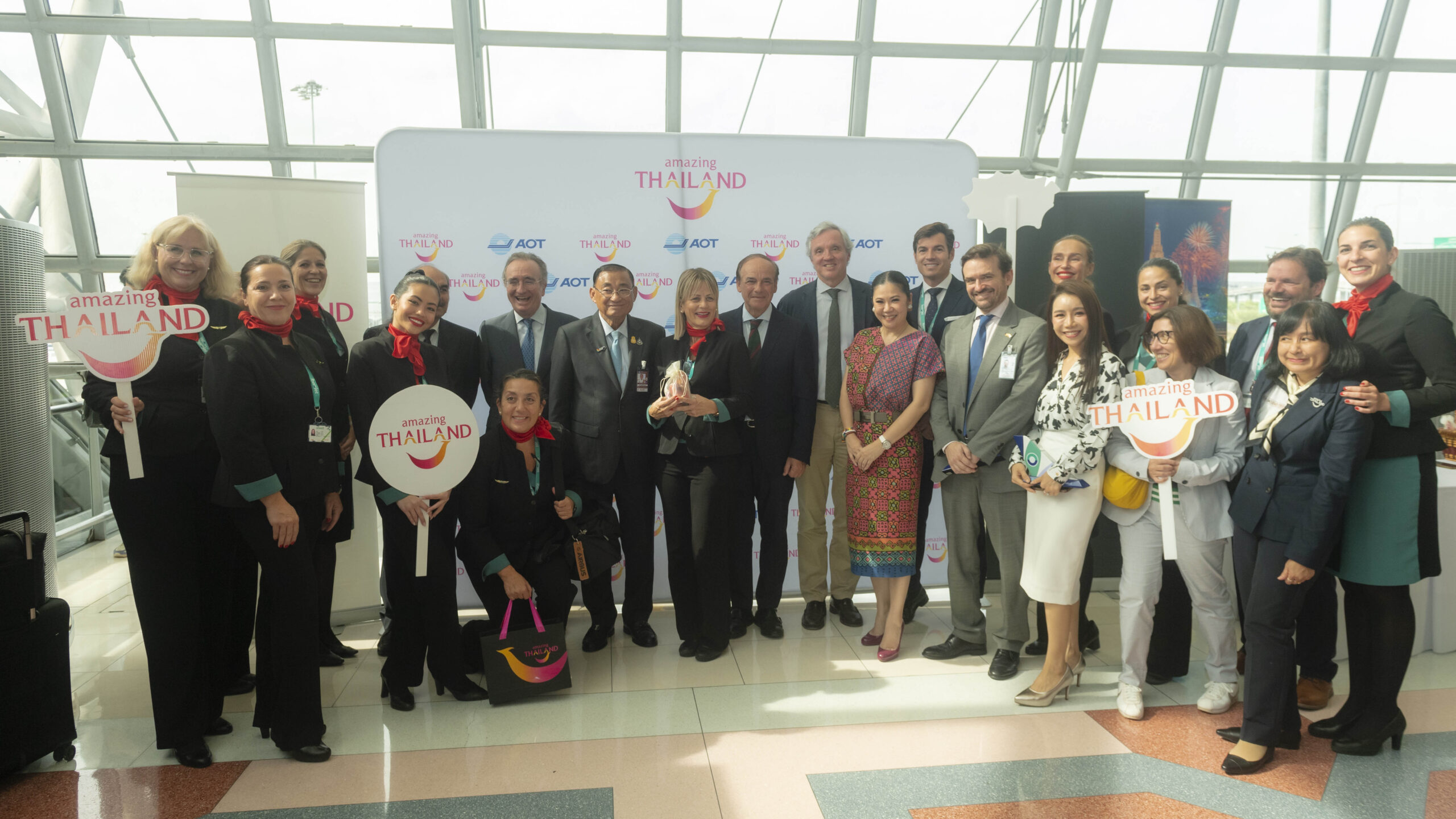 TAT welcomes Iberojet’s maiden flight from Madrid to Bangkok