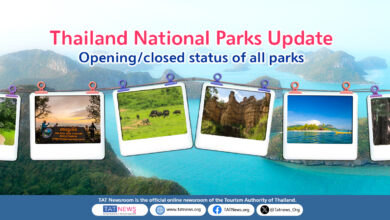 Annual seasonal closure of attractions of Thailand’s national park system