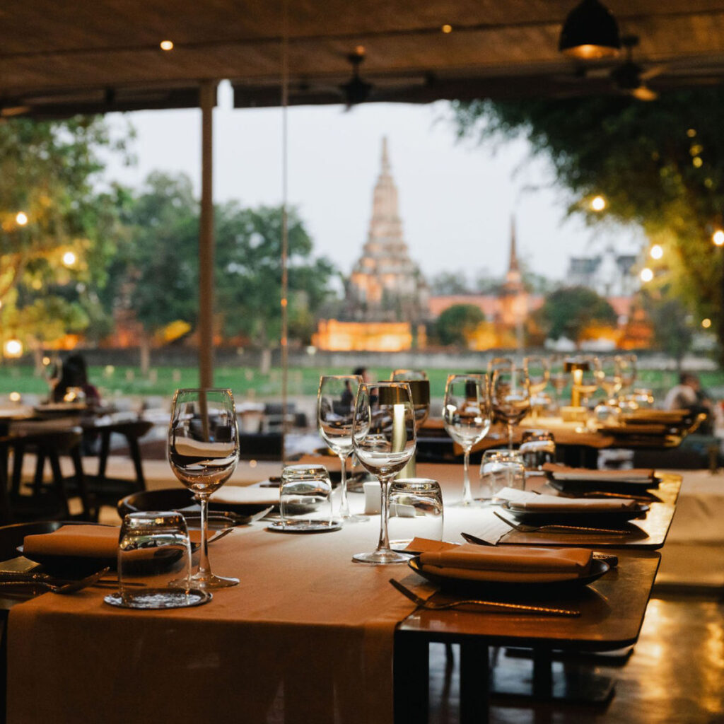 Fine dining in central Thailand brings all the flavors of the kingdom into