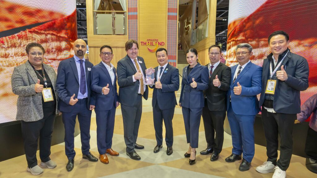 TAT's Thailand Stand has won Best Stand Feature at the World Travel Market 2024