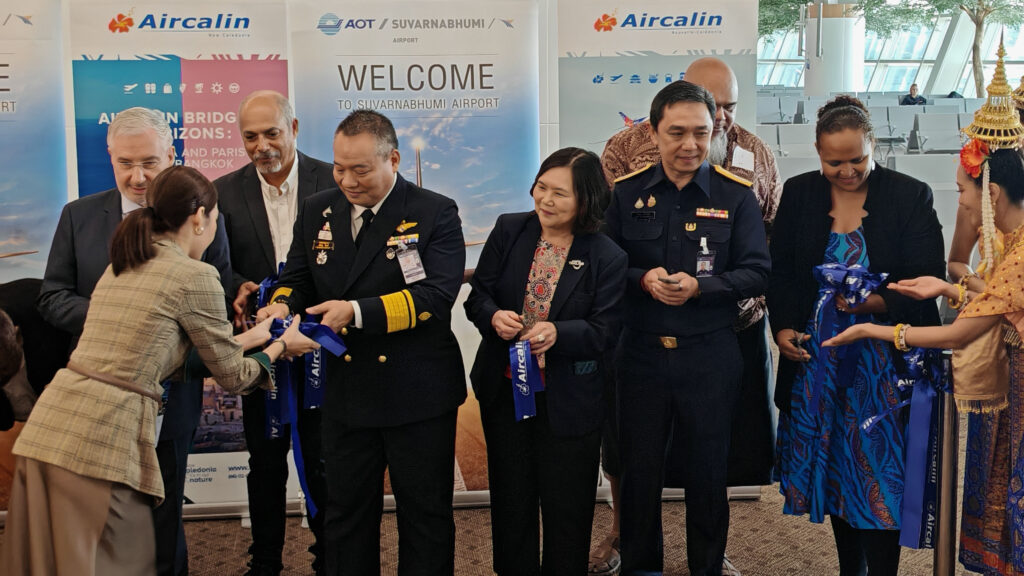 TAT Celebrates Aircalin’s Inaugural Noumea–Bangkok–Paris Flight