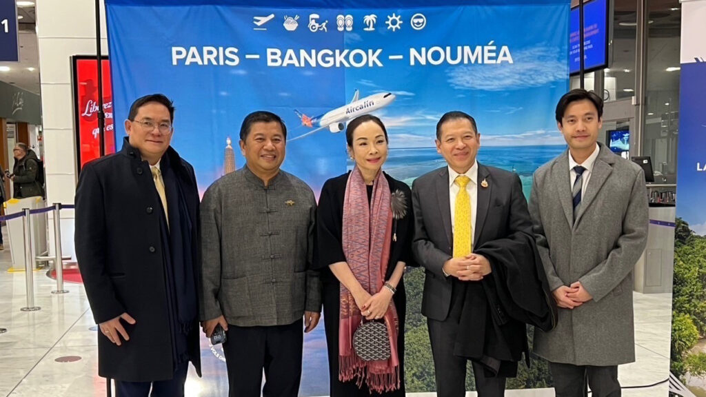 TAT Celebrates Aircalin’s Inaugural Noumea–Bangkok–Paris Flight