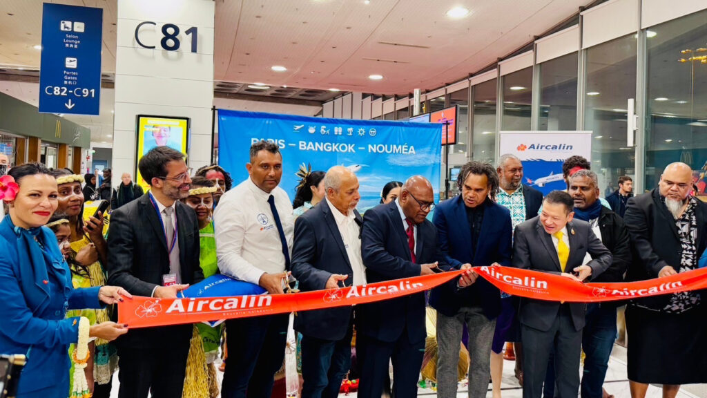 TAT Celebrates Aircalin’s Inaugural Noumea–Bangkok–Paris Flight