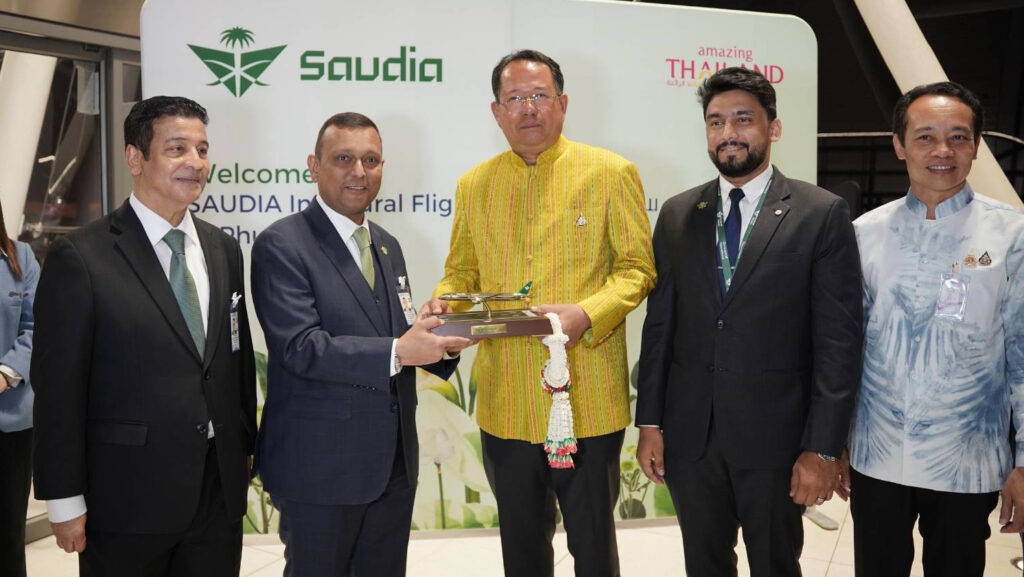 Thailand Celebrates Saudia's Inaugural Non-Stop Flights to Phuket