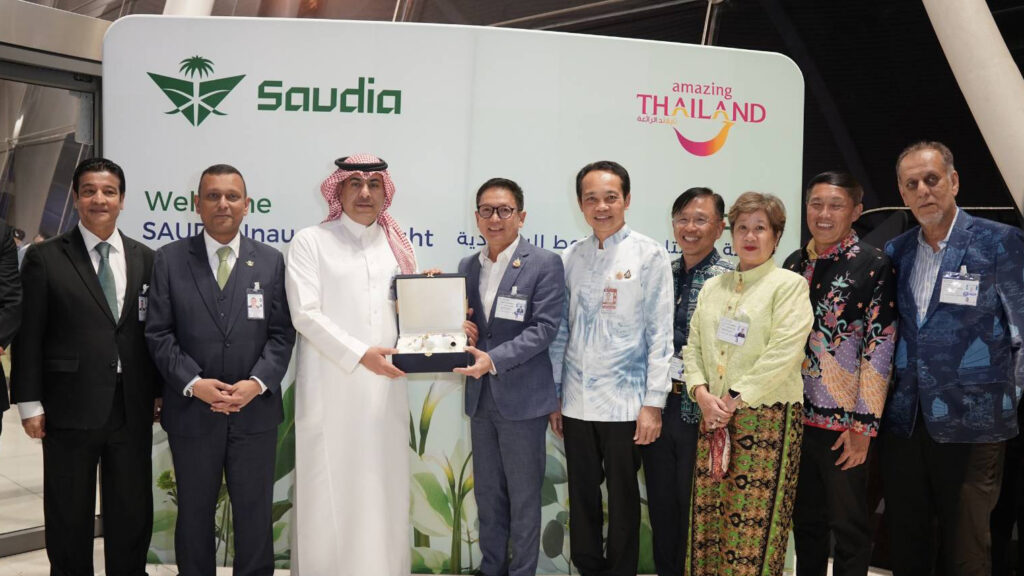 Thailand Celebrates Saudia's Inaugural Non-Stop Flights to Phuket