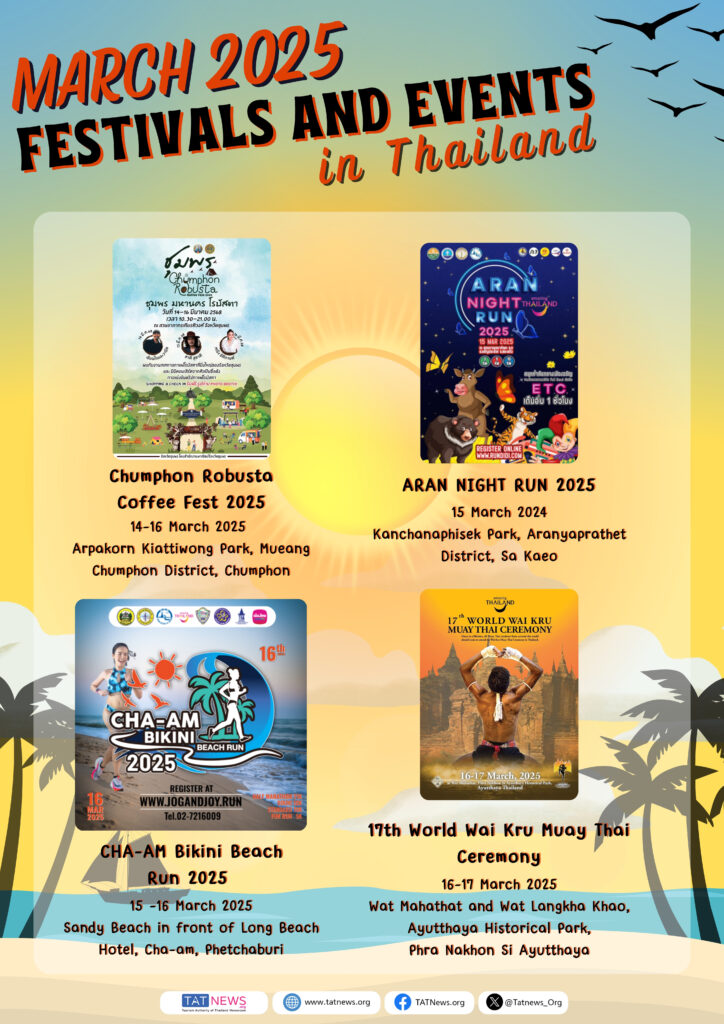 March 2025 Festivals and Events in Thailand