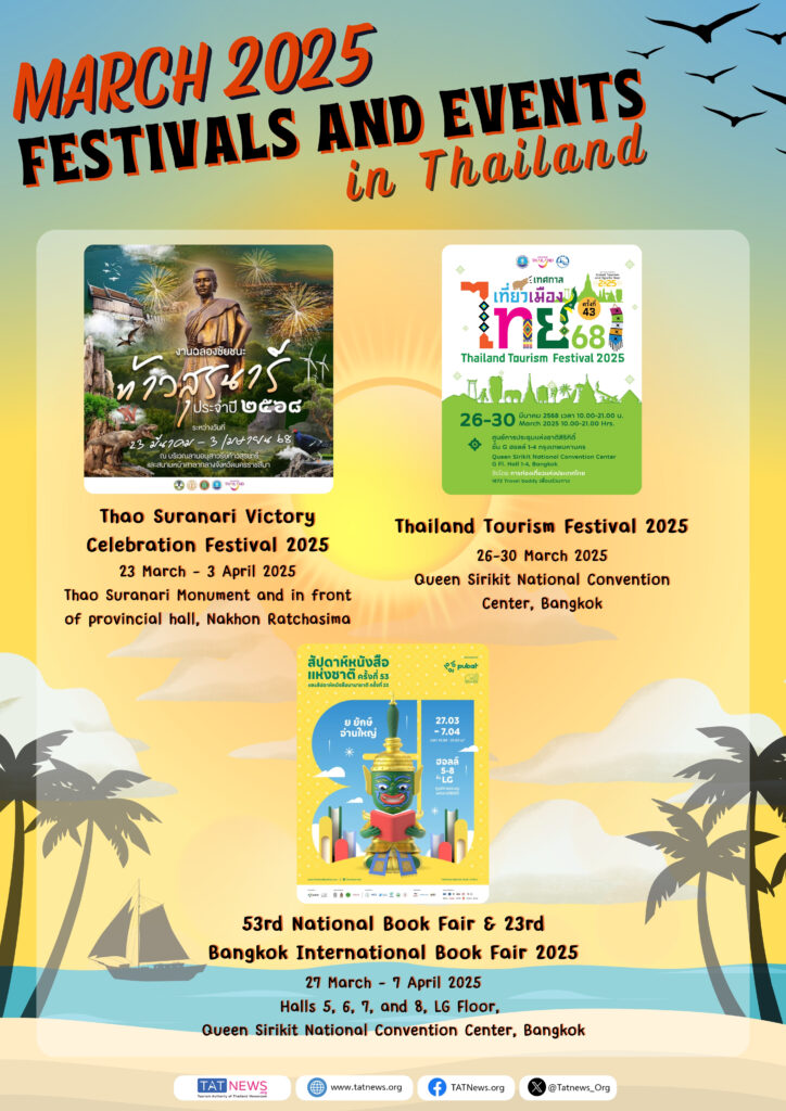 March 2025 Festivals and Events in Thailand