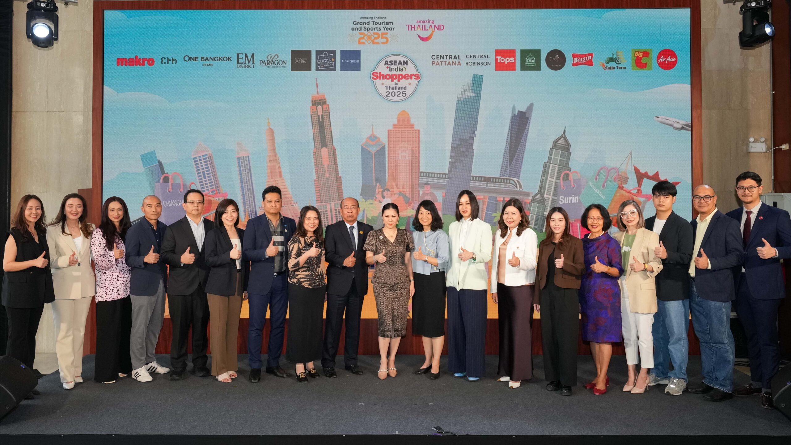 TAT Launches ASEAN + India Shoppers in Thailand 2025