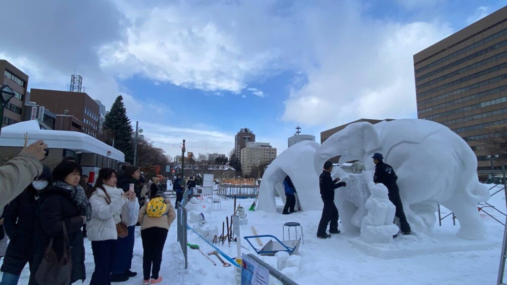 Thailand Excels Again at the International Snow Sculpture Contest 2025